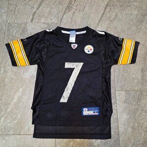 Pittsburgh Steelers Reebok Ben Roethlisberger NFL Football Jersey Youth Kids S